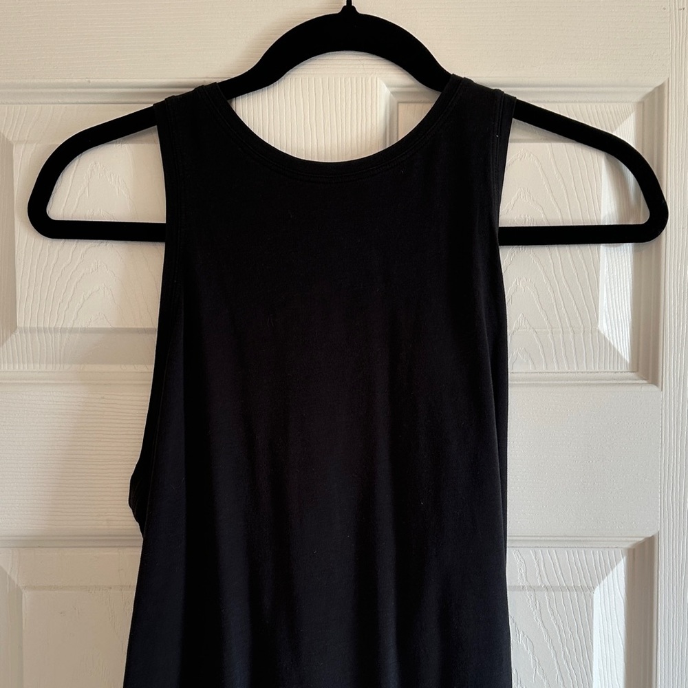 Lululemon Black Open Back tie top